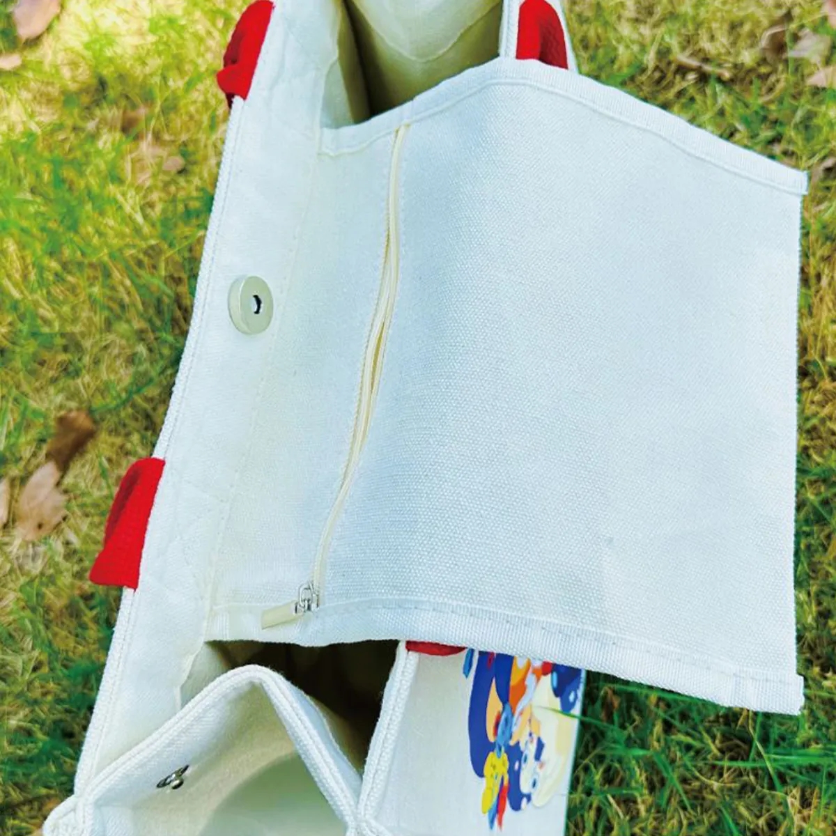 Canvas Bag With Ribbon Tote Exhibition Can Be Customized 1