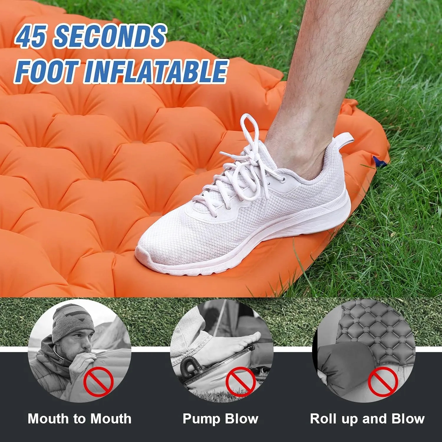 Camping Sleeping Pad Inflatable 4