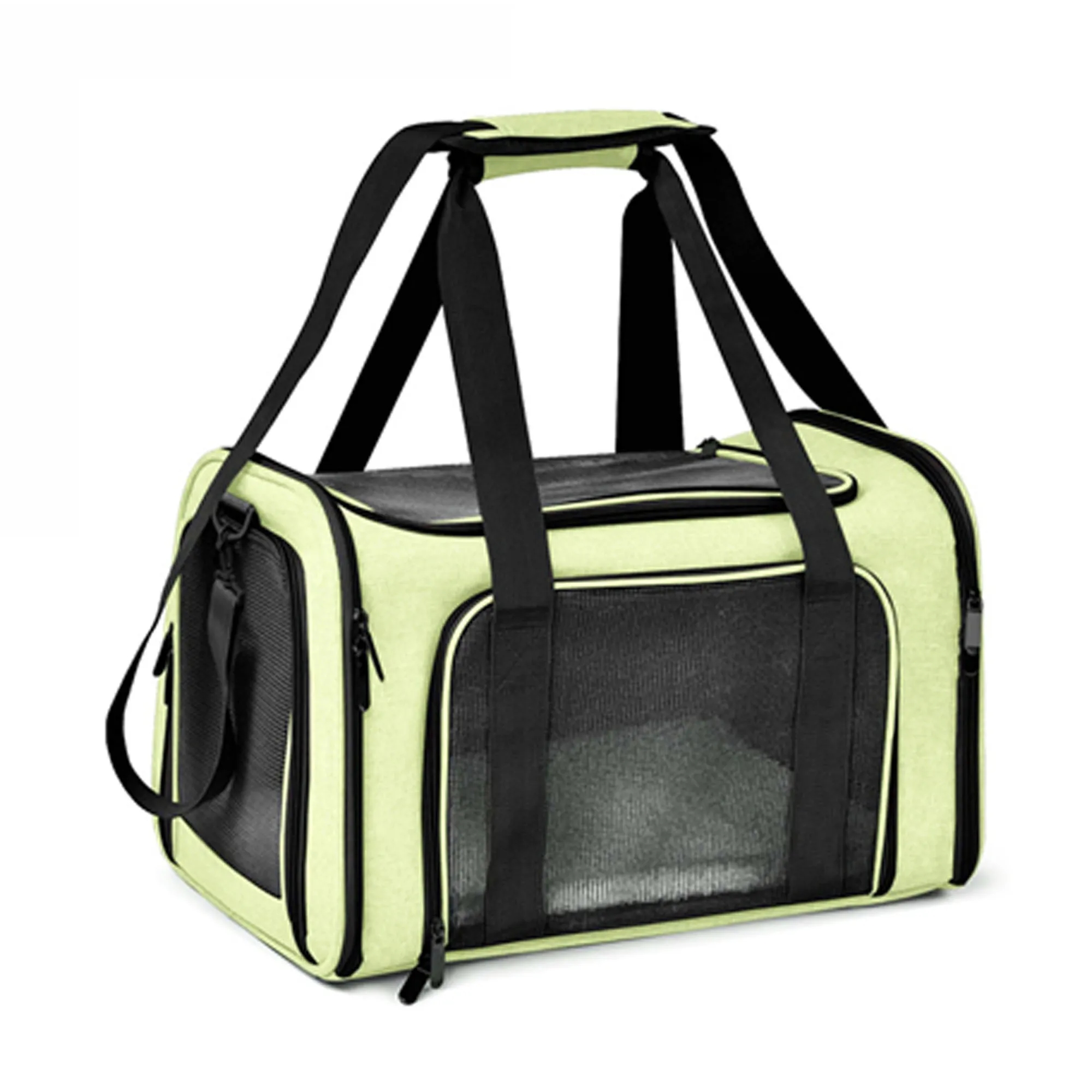 Folding Breathable Travel Pet Carrier Tote Bag 1