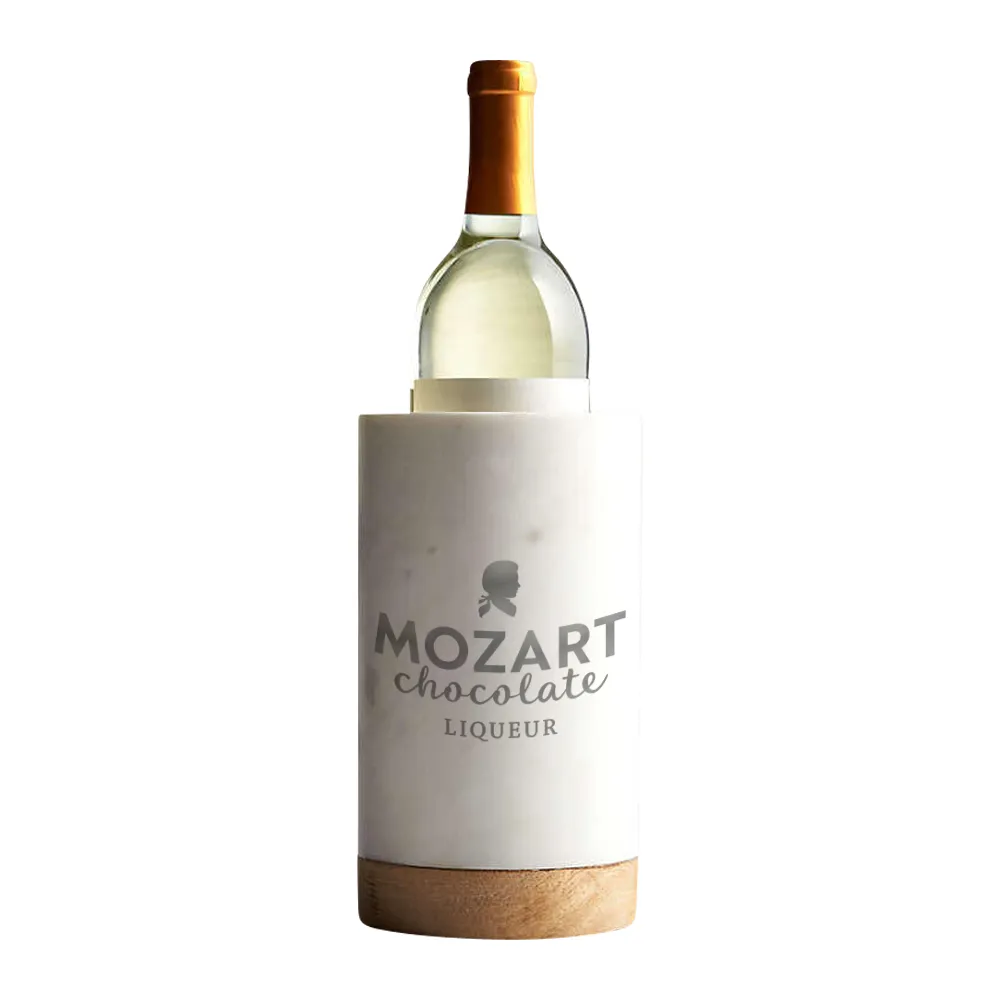 Wood Marble Hybrid Wine Chiller 6