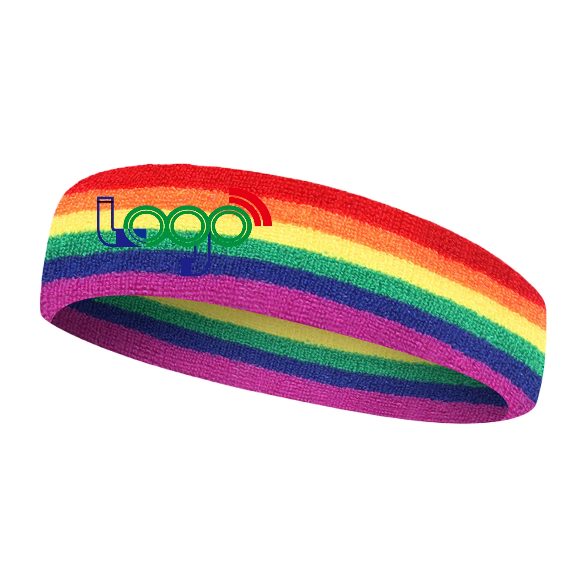 Rainbow Sports Headband MOQ20 3
