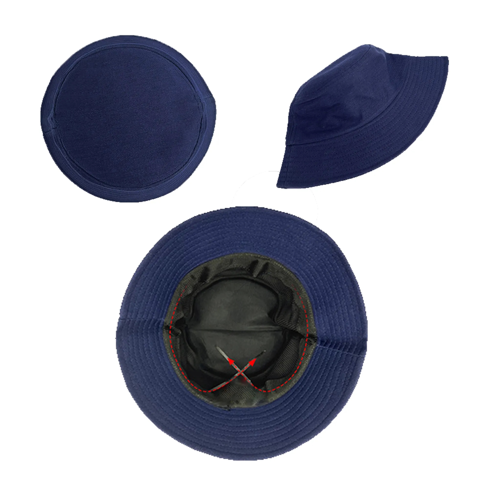 Summer Foldable Fisher Cap MOQ50pcs 3