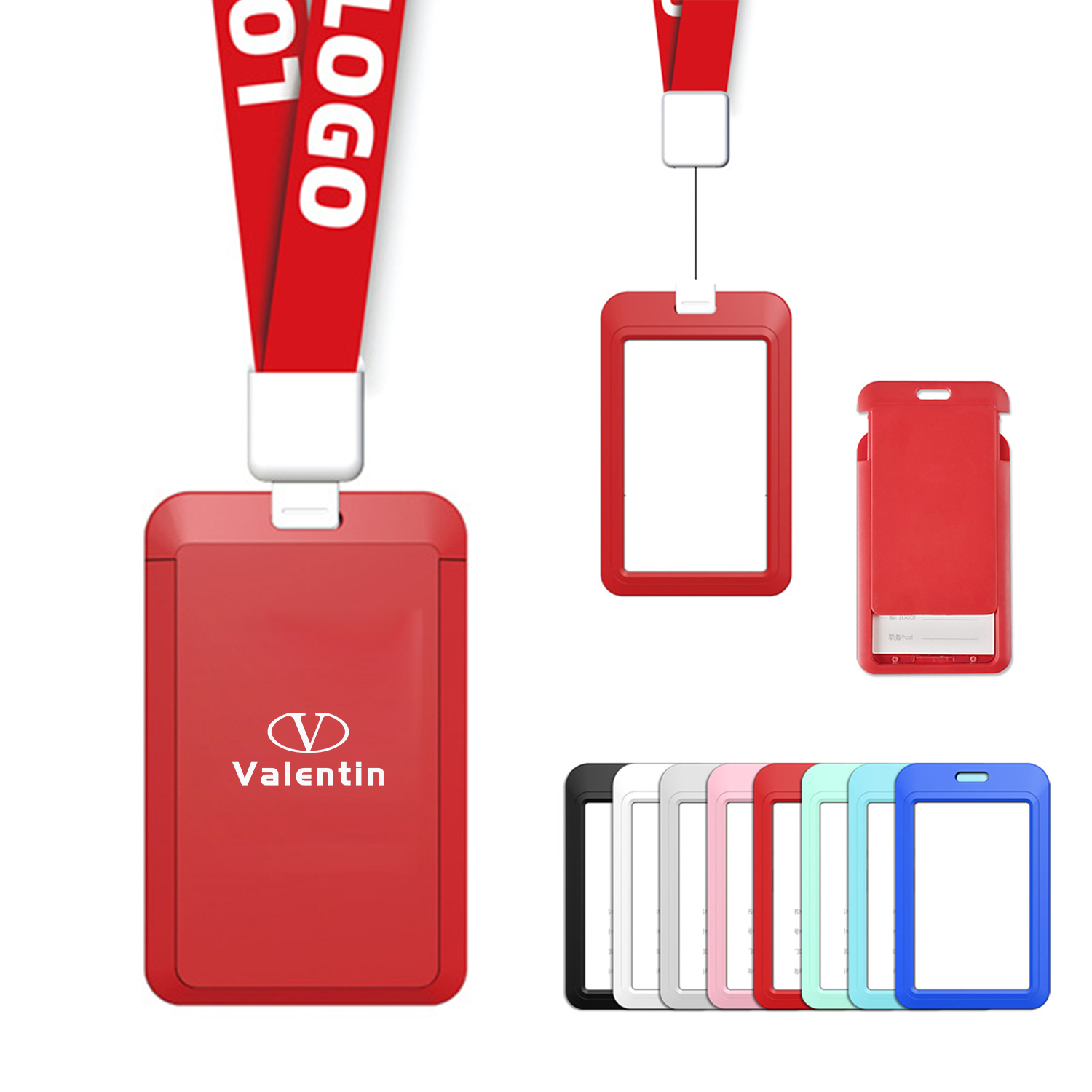 Id Badge Holder With Lanyard 2
