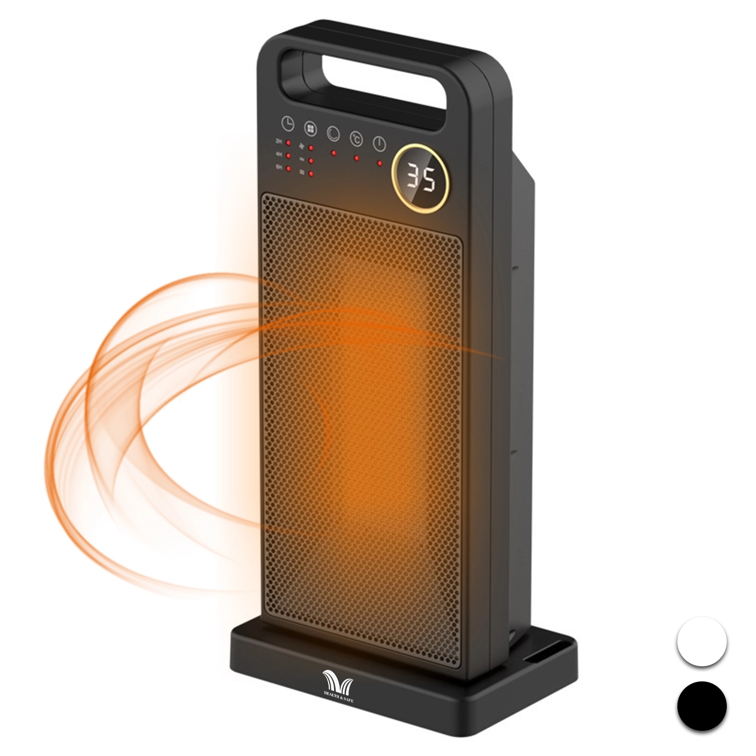 Electric Space Heaters Indoor With Thermostat 2