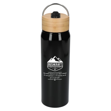 Billy 26oz Aluminum Bottle w/ FSC® Bamboo Lid 208