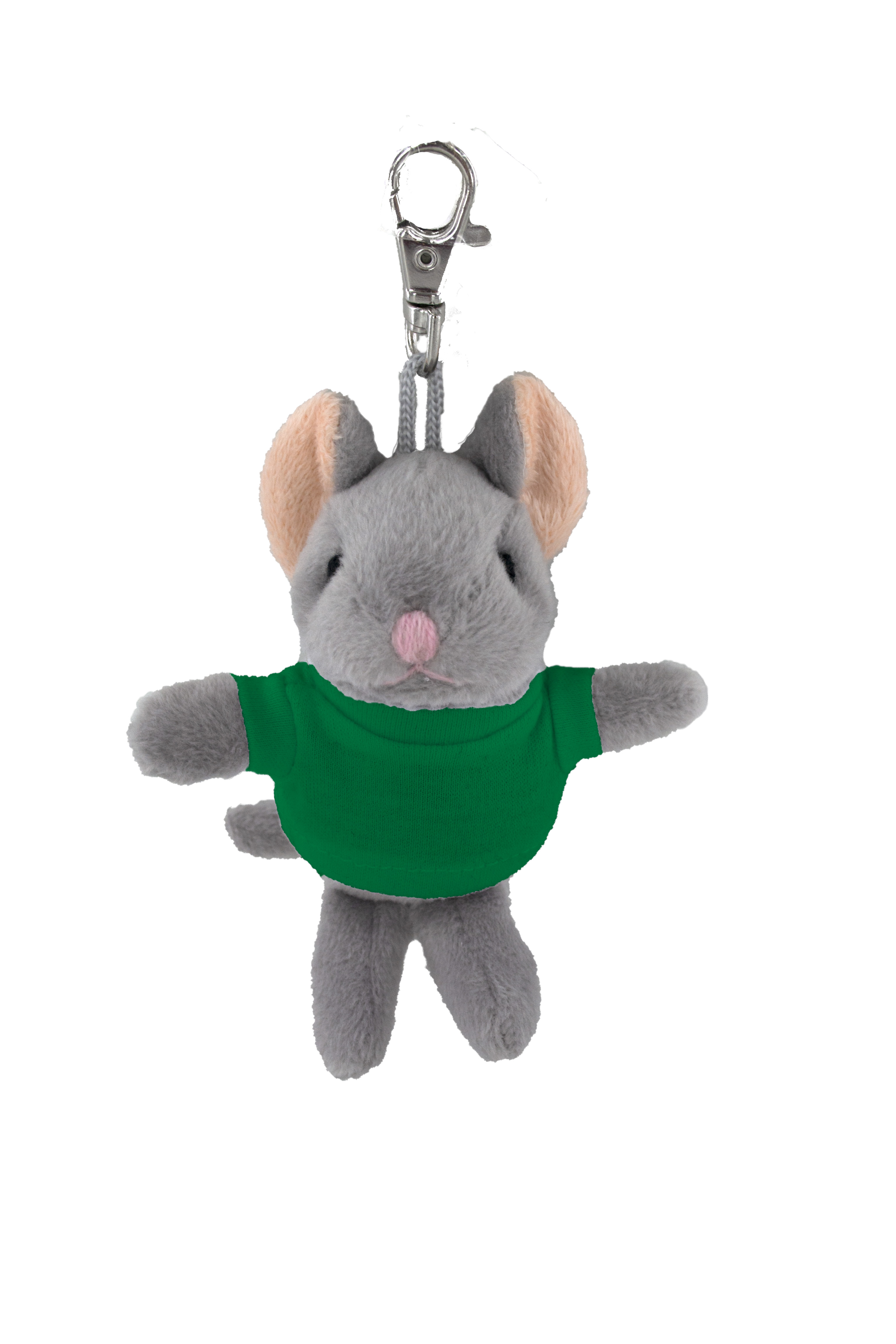 soft plush Mouse keychain with Tee 14