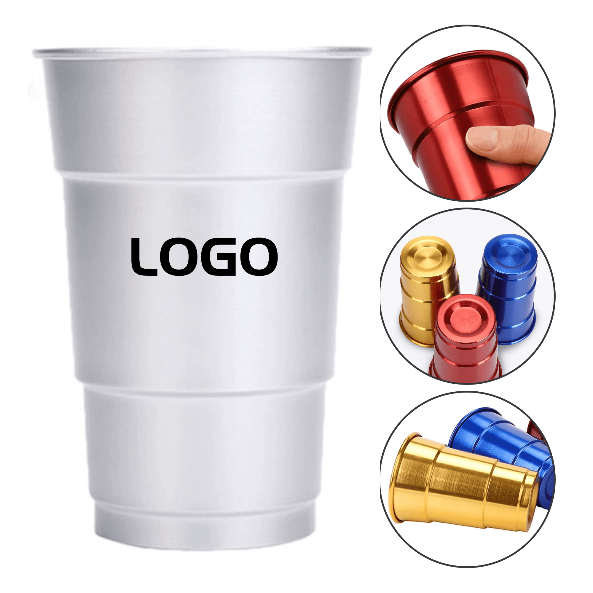 Lightweight Food-Grade Aluminum Outdoor Cup 6