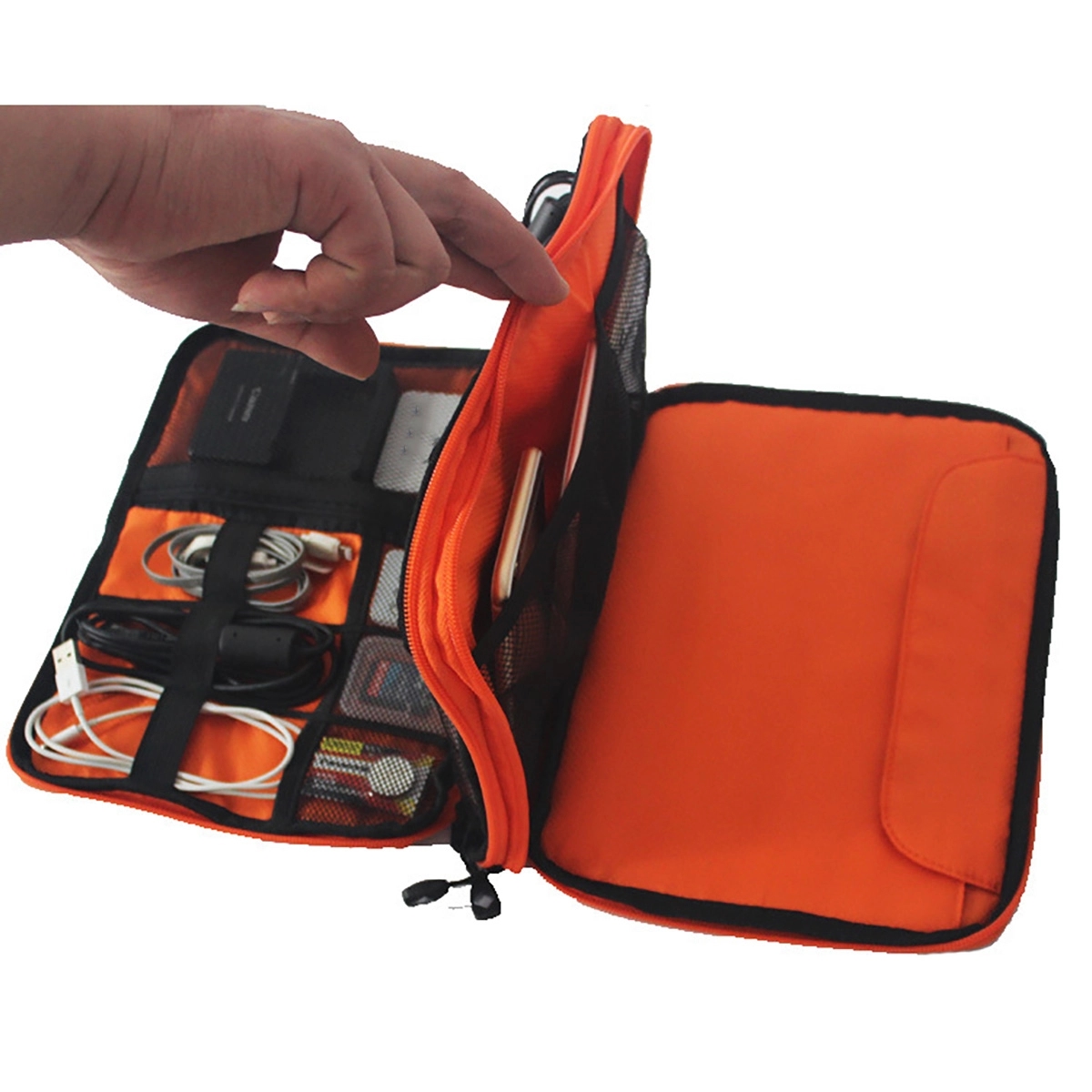 Travel Organizer Electronics Cord Case 4