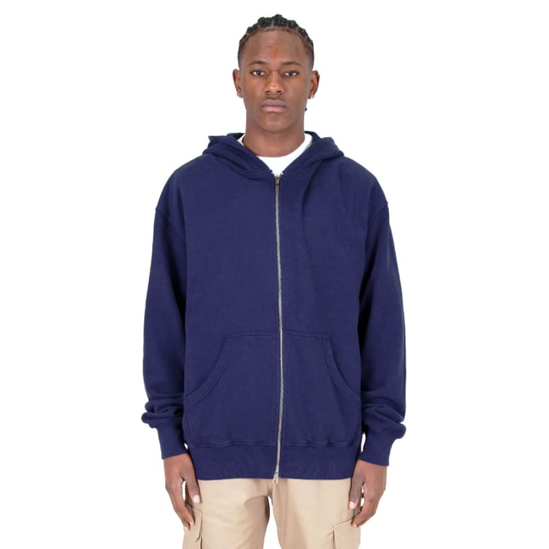 Shaka Wear Men's Garment Dye Double-Zip Hooded Sweatshirt, custom hoodie or sweatshirt with logo imprint 8