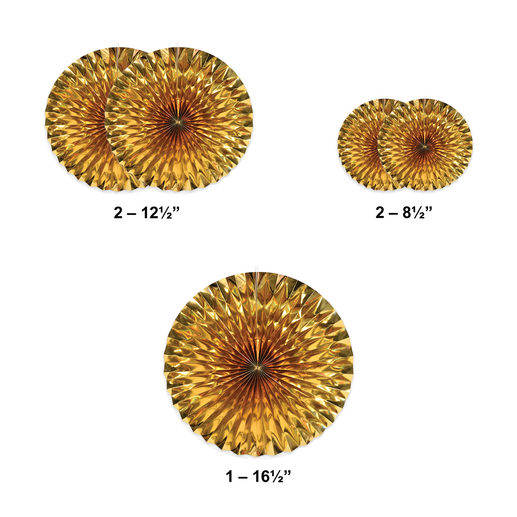 Metallic Fans 3