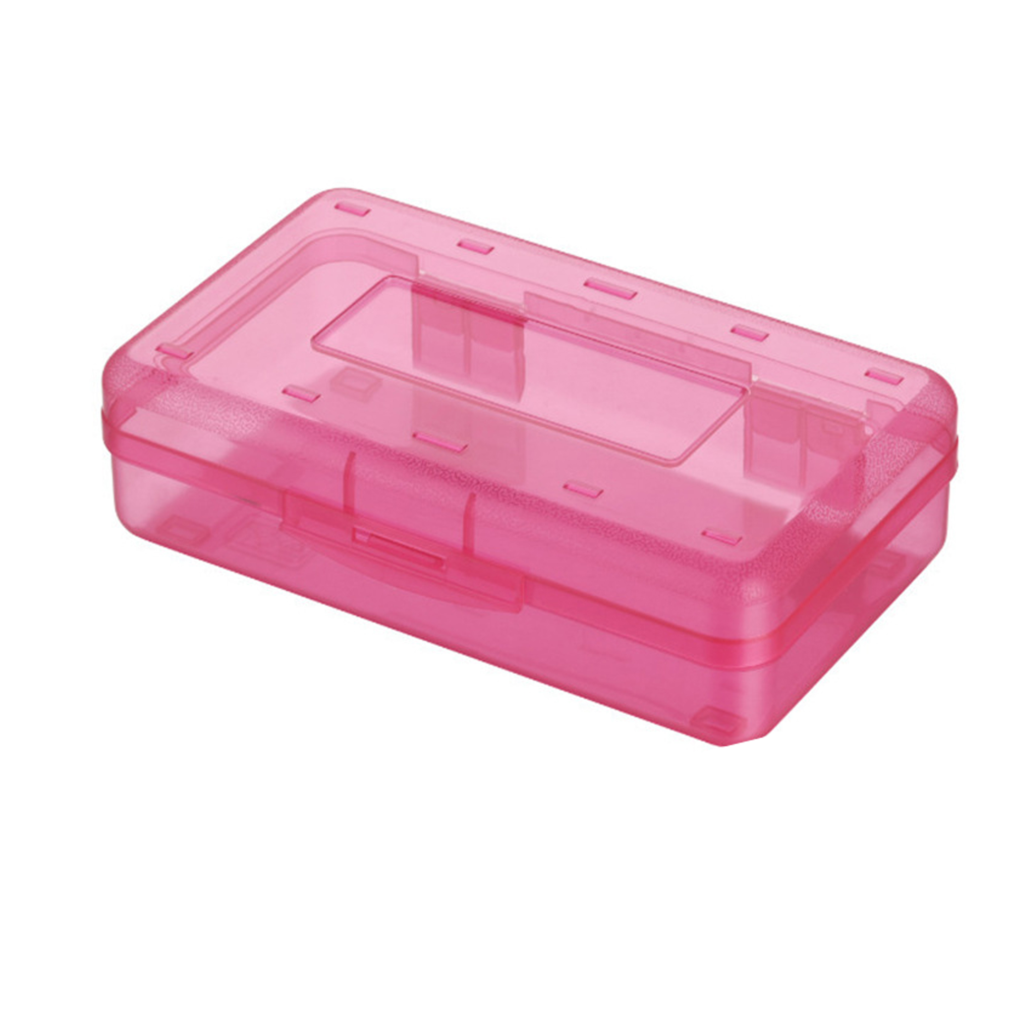 Clear Stationery Organizer Case With Secure Buckle 10