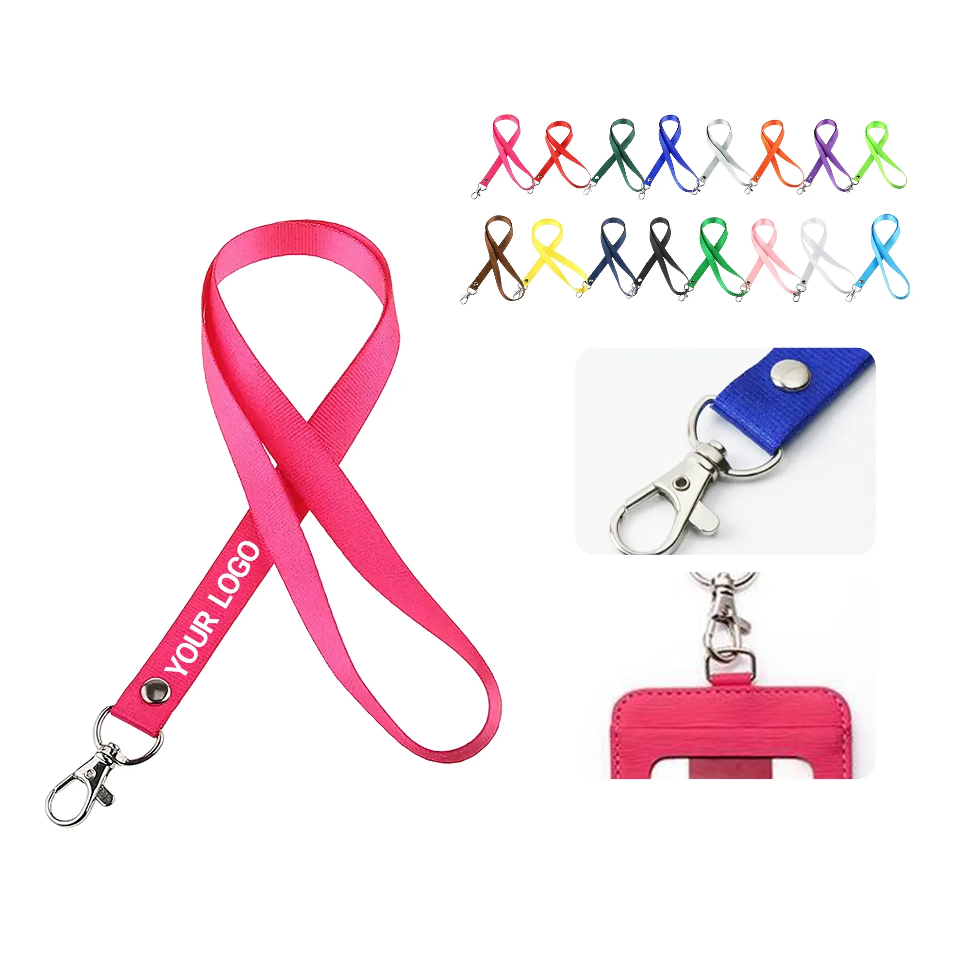 Thickened Phone and Badge Lanyard 16