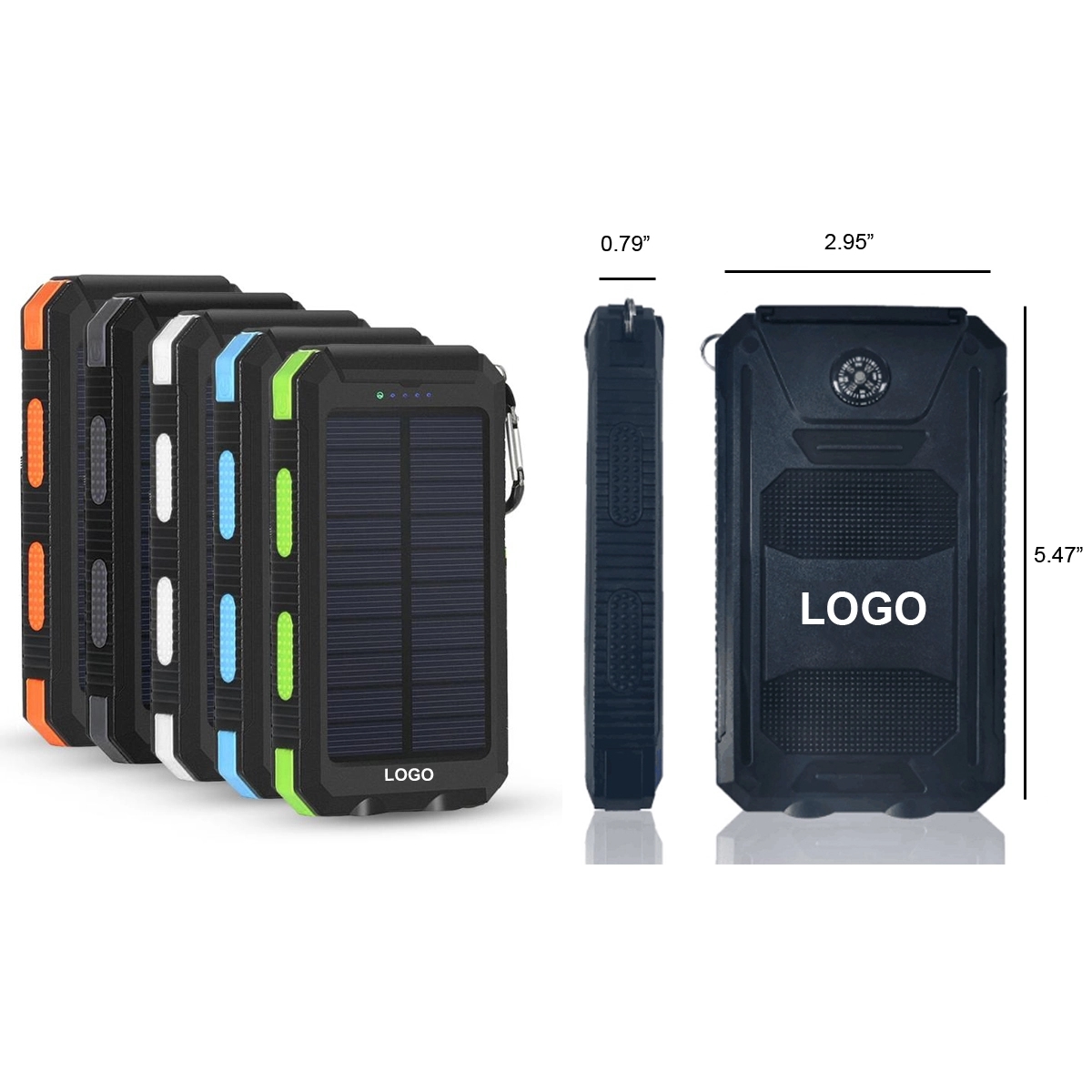 Portable Solar Charger 10000Mah 1