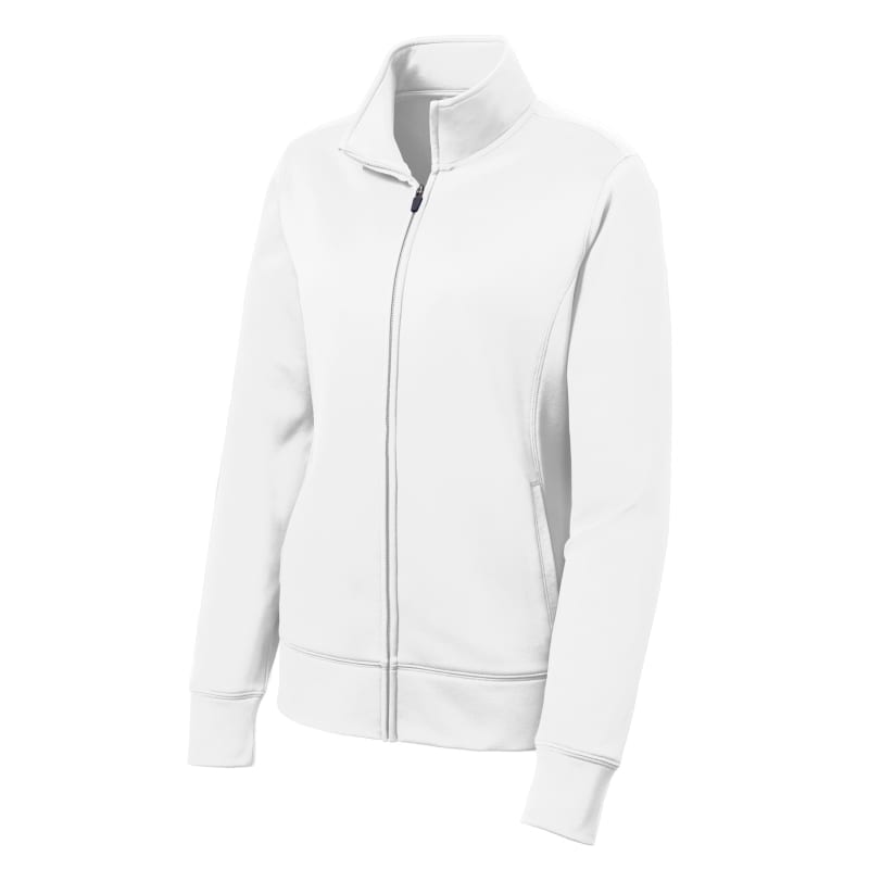 Sport-Tek Women's Sport-Wick Fleece Full-Zip Jacket. 23