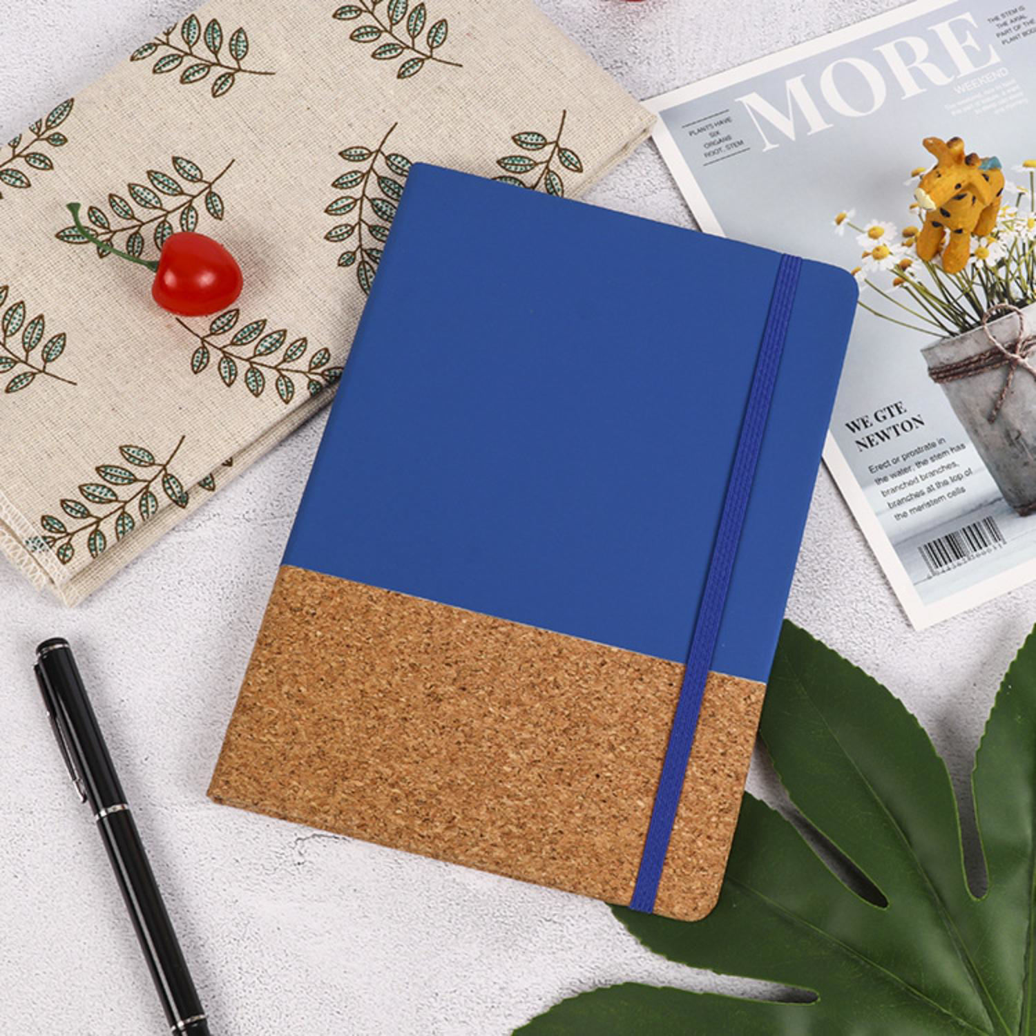 TiTUS® Mulch PU Leather A5 Executive Notebook with Elastic Band Closure 3