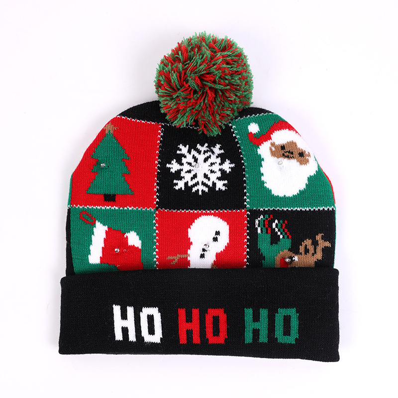 LED Christmas Holiday Hat for Unisex Kids Adults 4