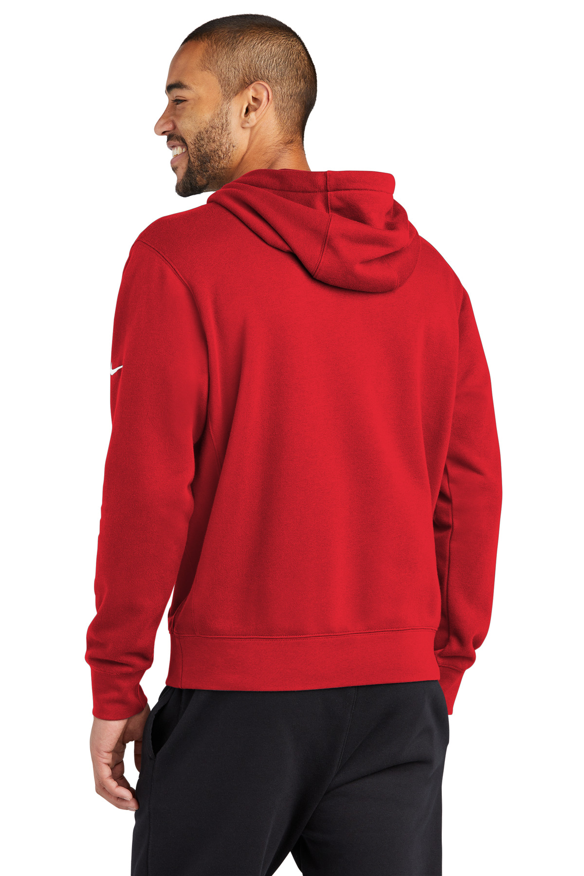 Nike Club Fleece Sleeve Swoosh Pullover Hoodie NKDR1499, custom hoodie or sweatshirt with logo imprint 42