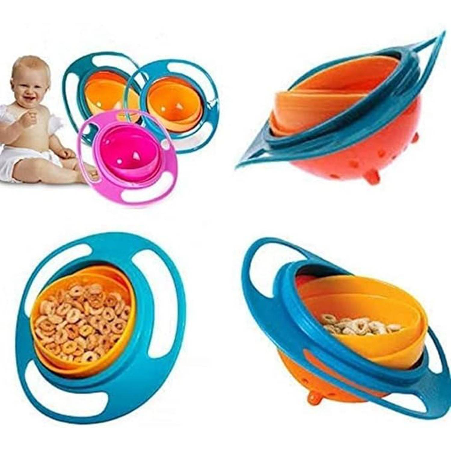 Magic Bowl 360 Degree Rotation 3