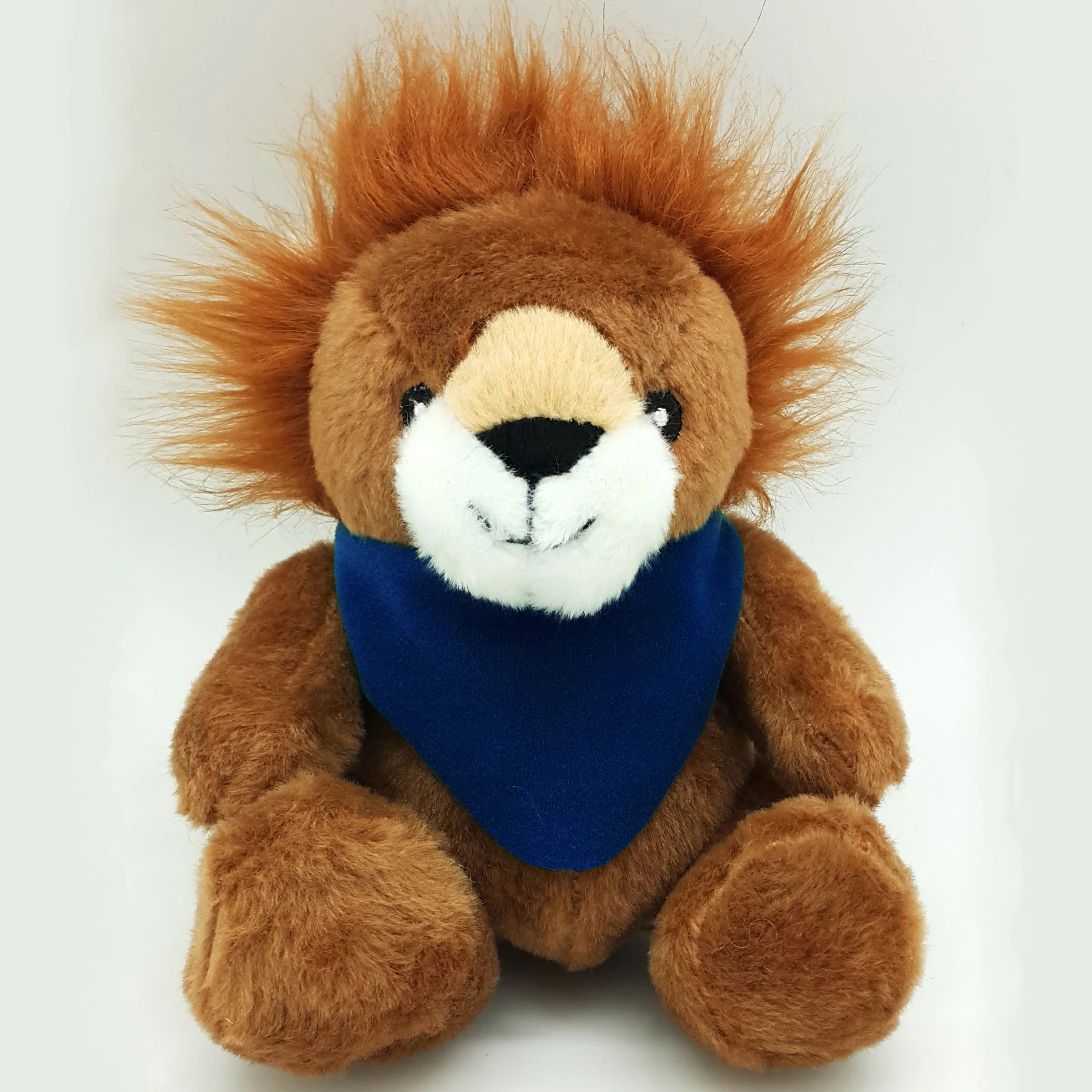 6" Beanie Lion with Embroidered Eyes 18