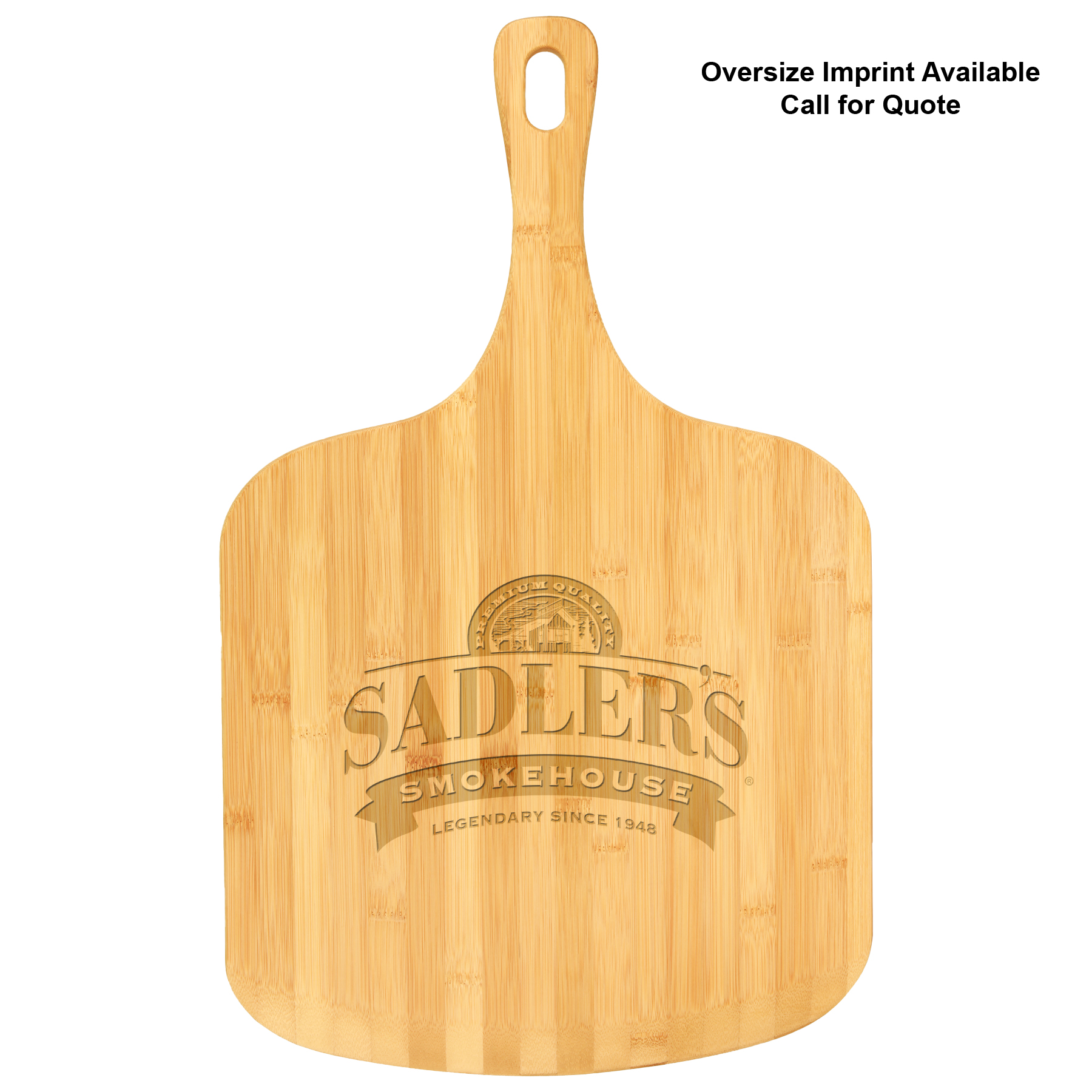 23" x 14" Bamboo Pizza Board 4