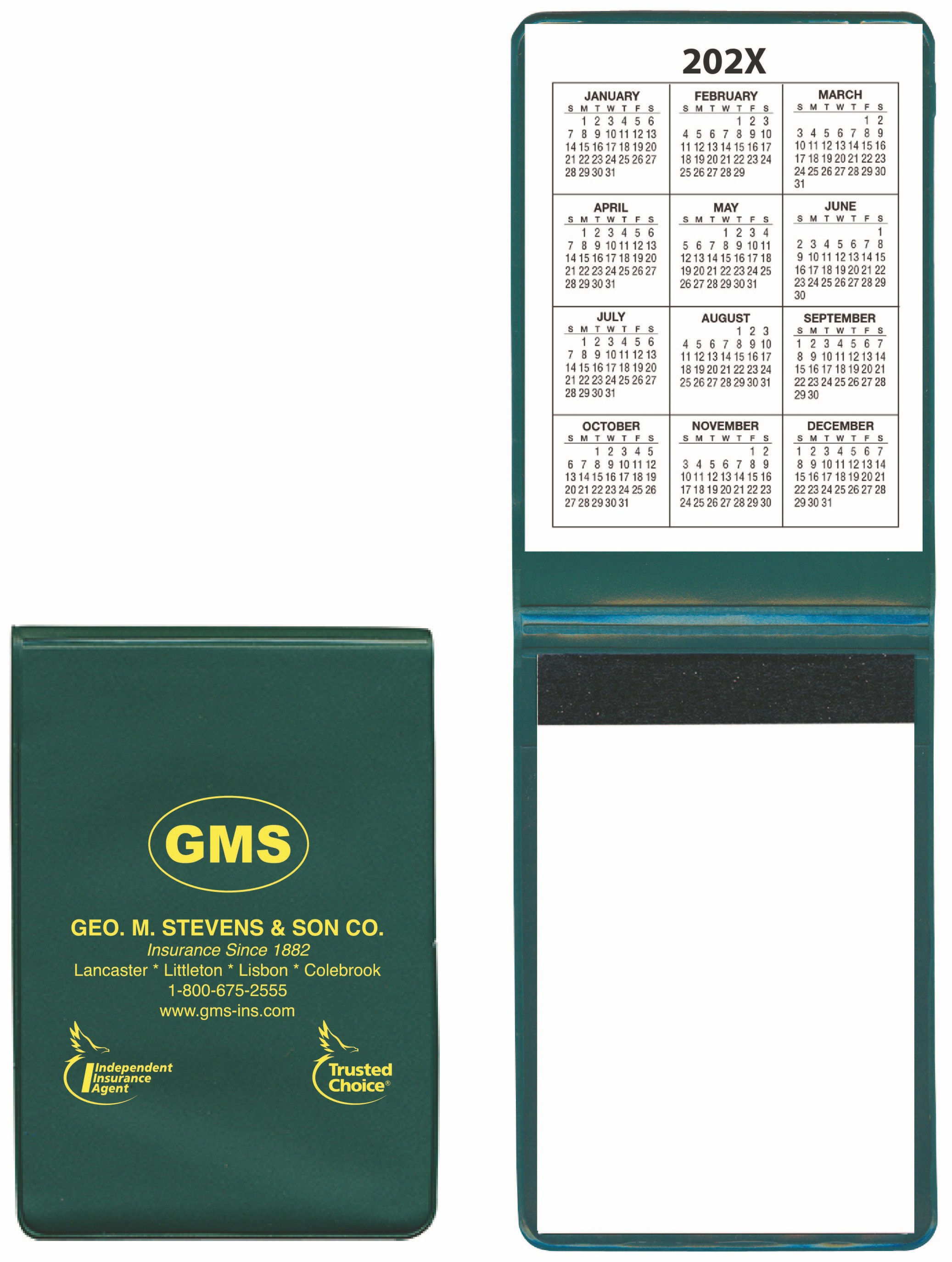 Standard Vinyl Memo Book with 30-Page Pad 5