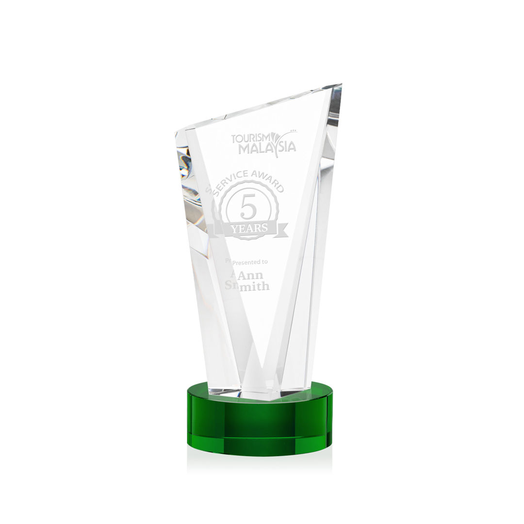 Plymouth Award on Stanrich Base - Green 9