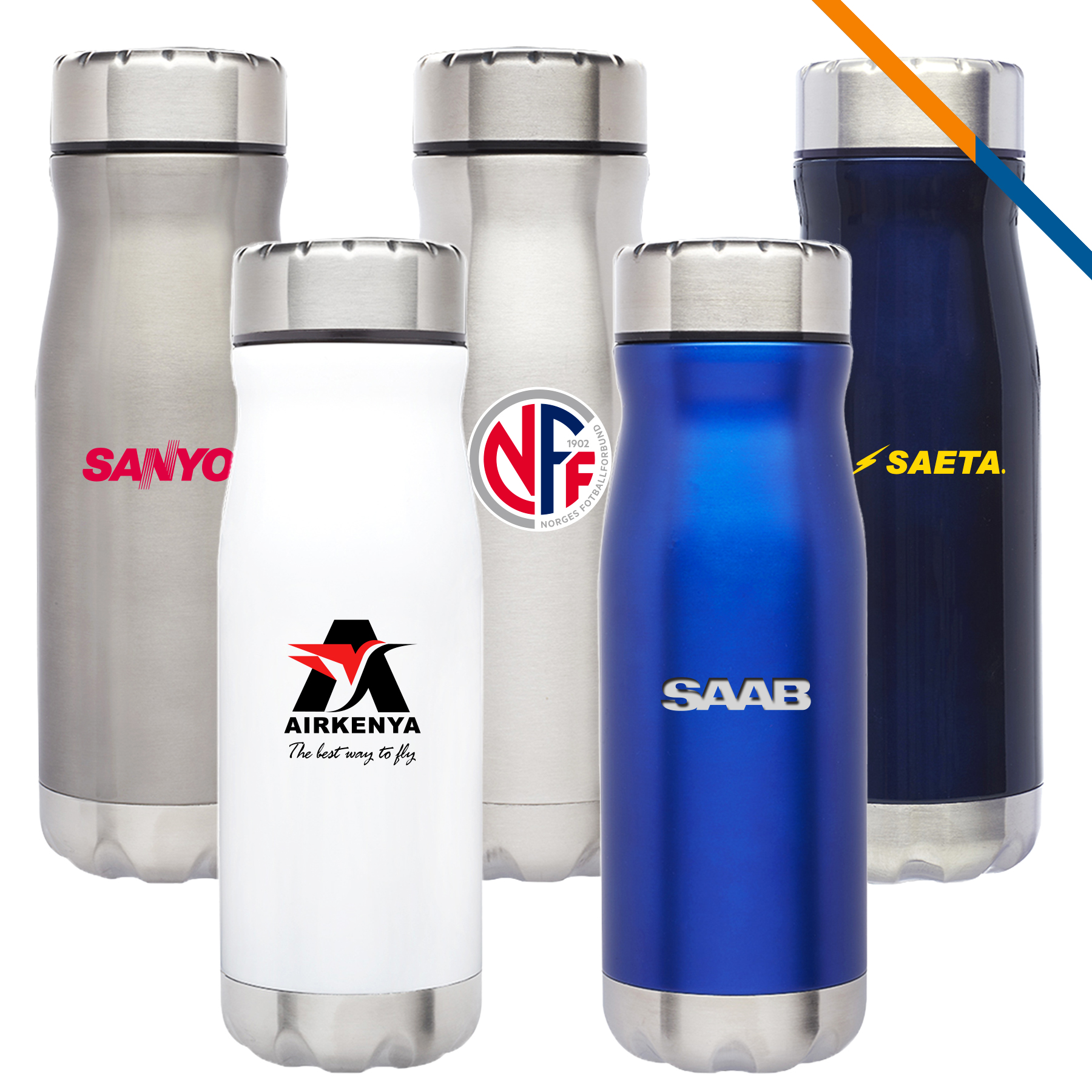 Taton Stainless Steel Water Bottle - 18 OZ. 3