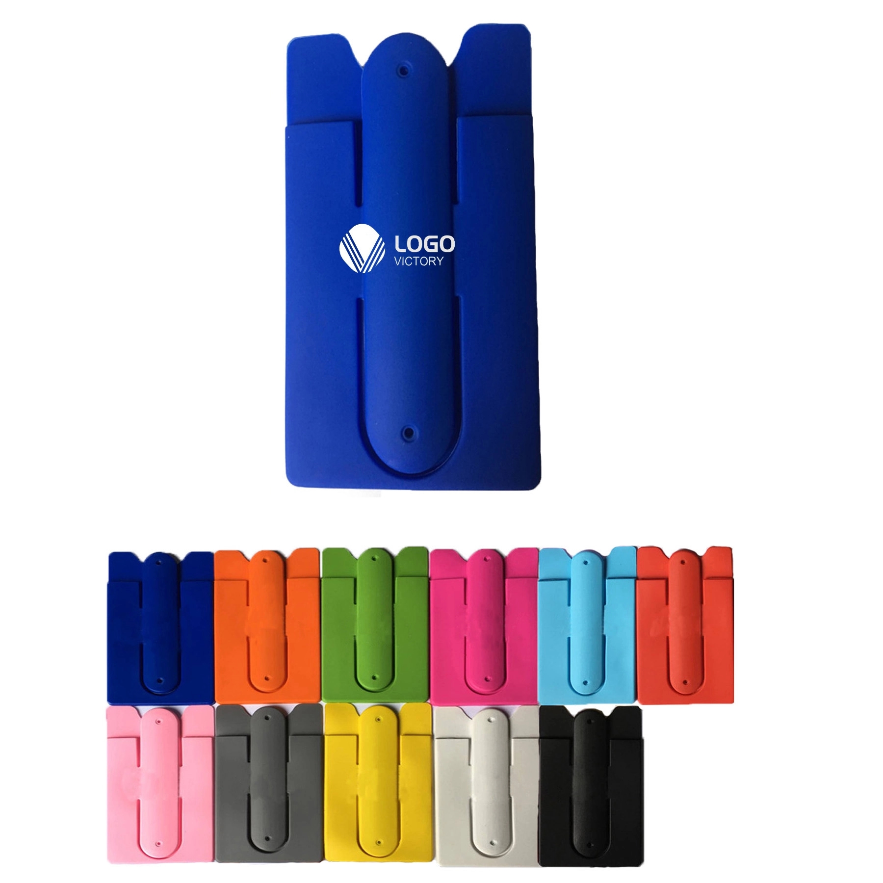 Silicone Phone Wallet w/Stand 2