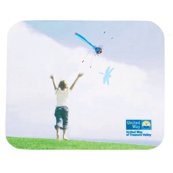 7" x 8" x 1/8" Full Color Soft Surface Mouse Pad 2