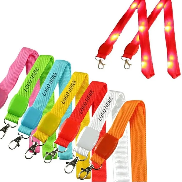 Light Up LED Cruise Lanyard Flashing Neck Necklace 3