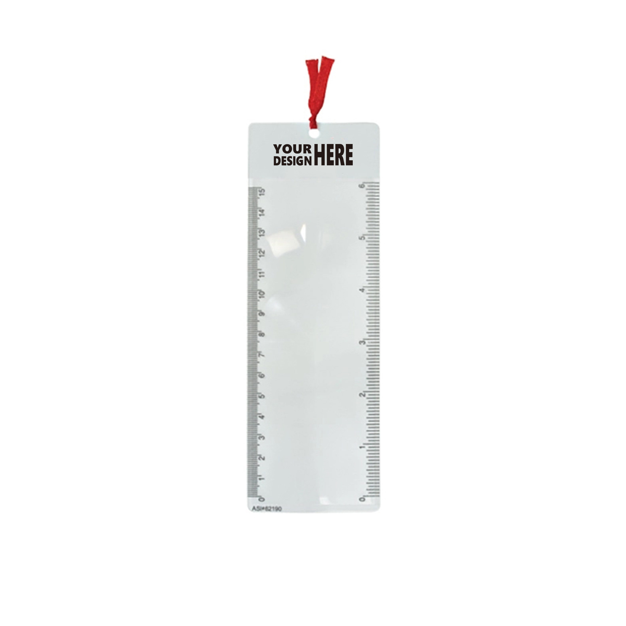 Office Bookmark Magnifier with Ruler 2