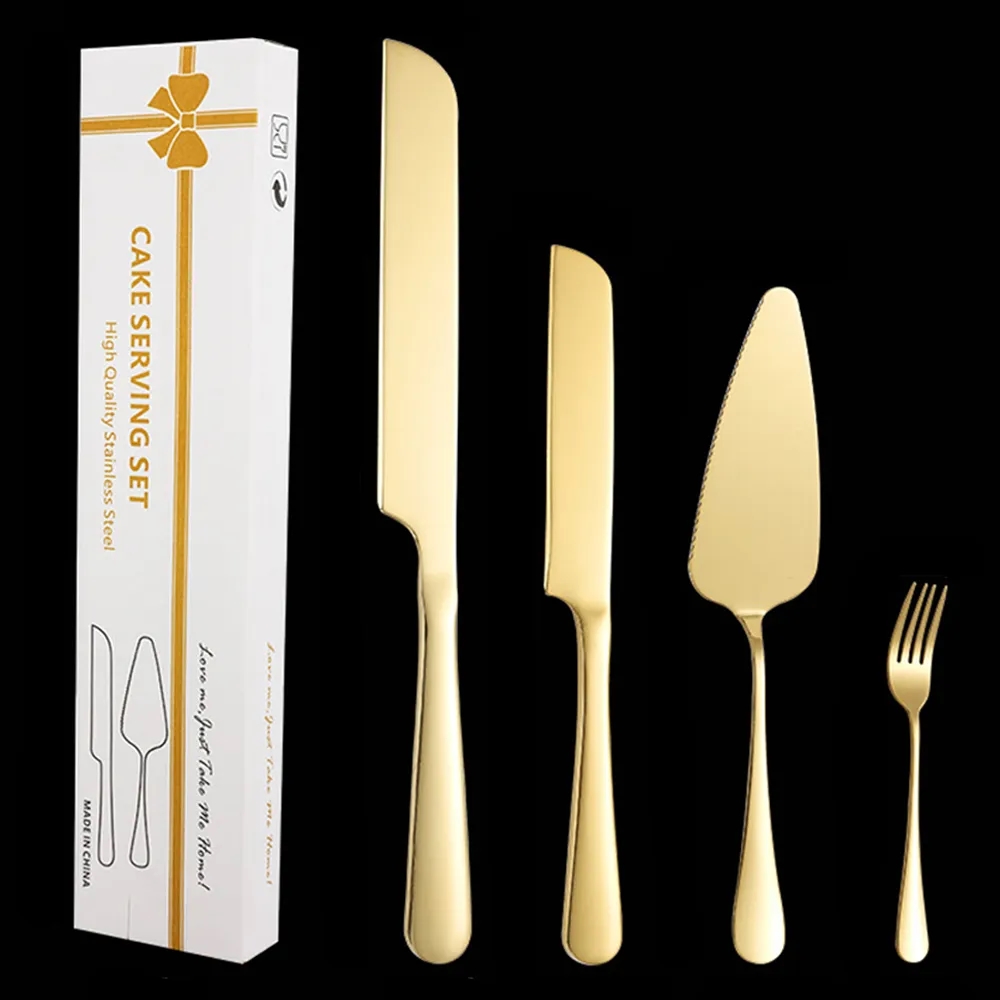 Wholesale Personalized Cake Knife and Server Set 8
