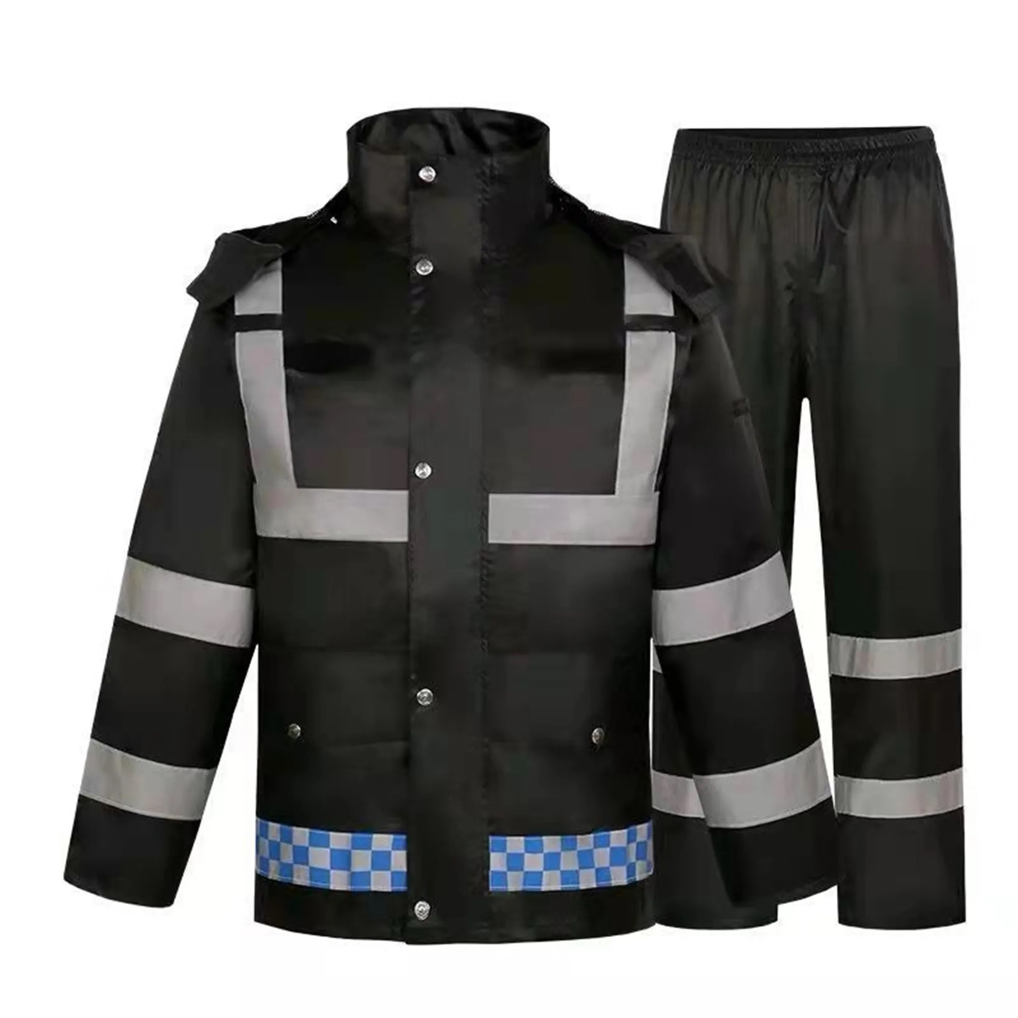 High Visibility Safety Raincoat Suit 6