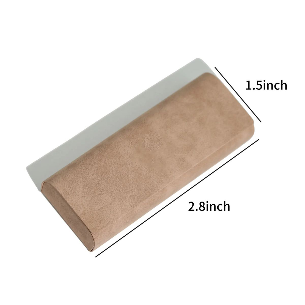 Leather Hardshell Glasses Case for Eyewear Safety 7