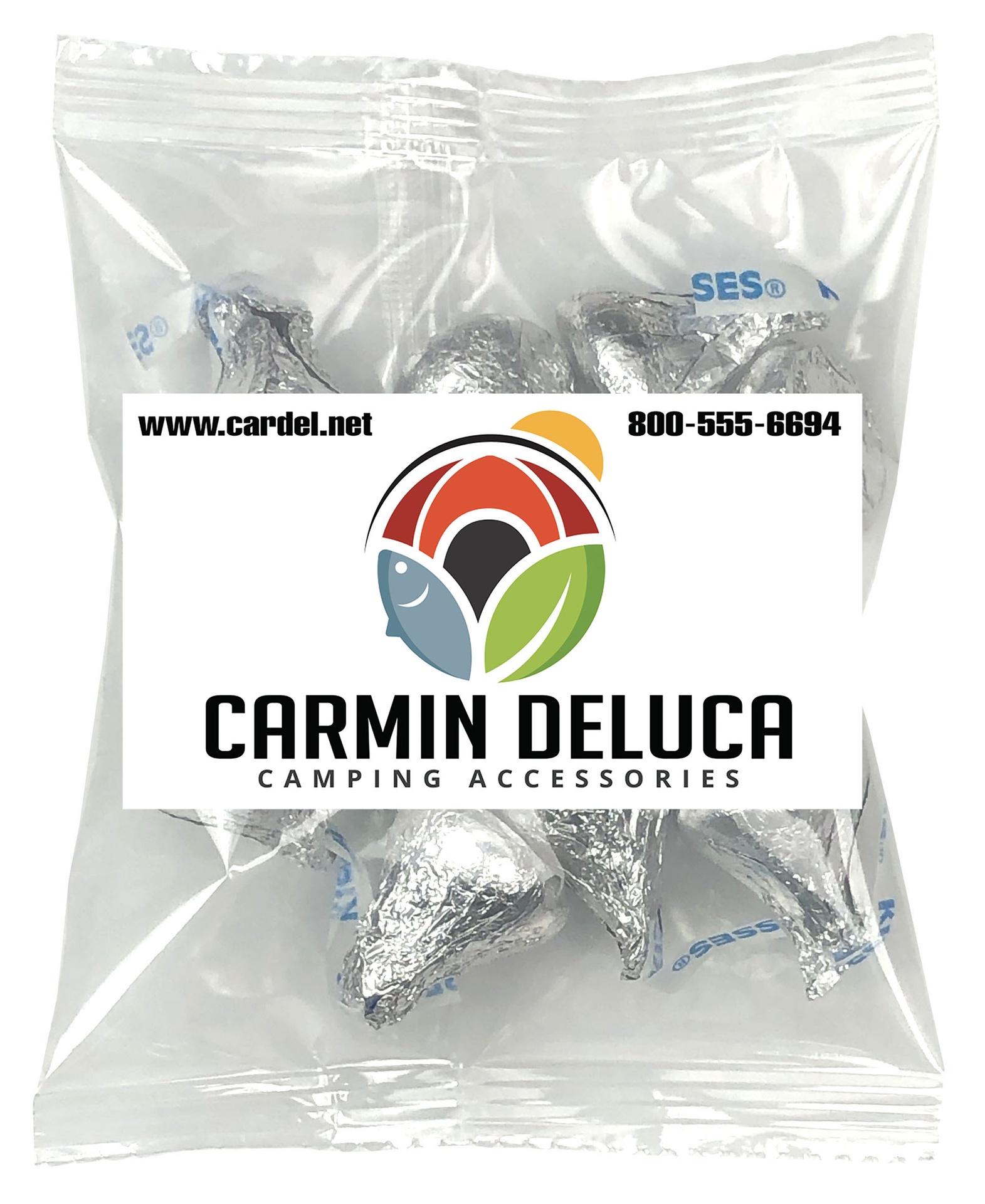 Small Snack Bag with Rectangle Magnet Premium Fill 9