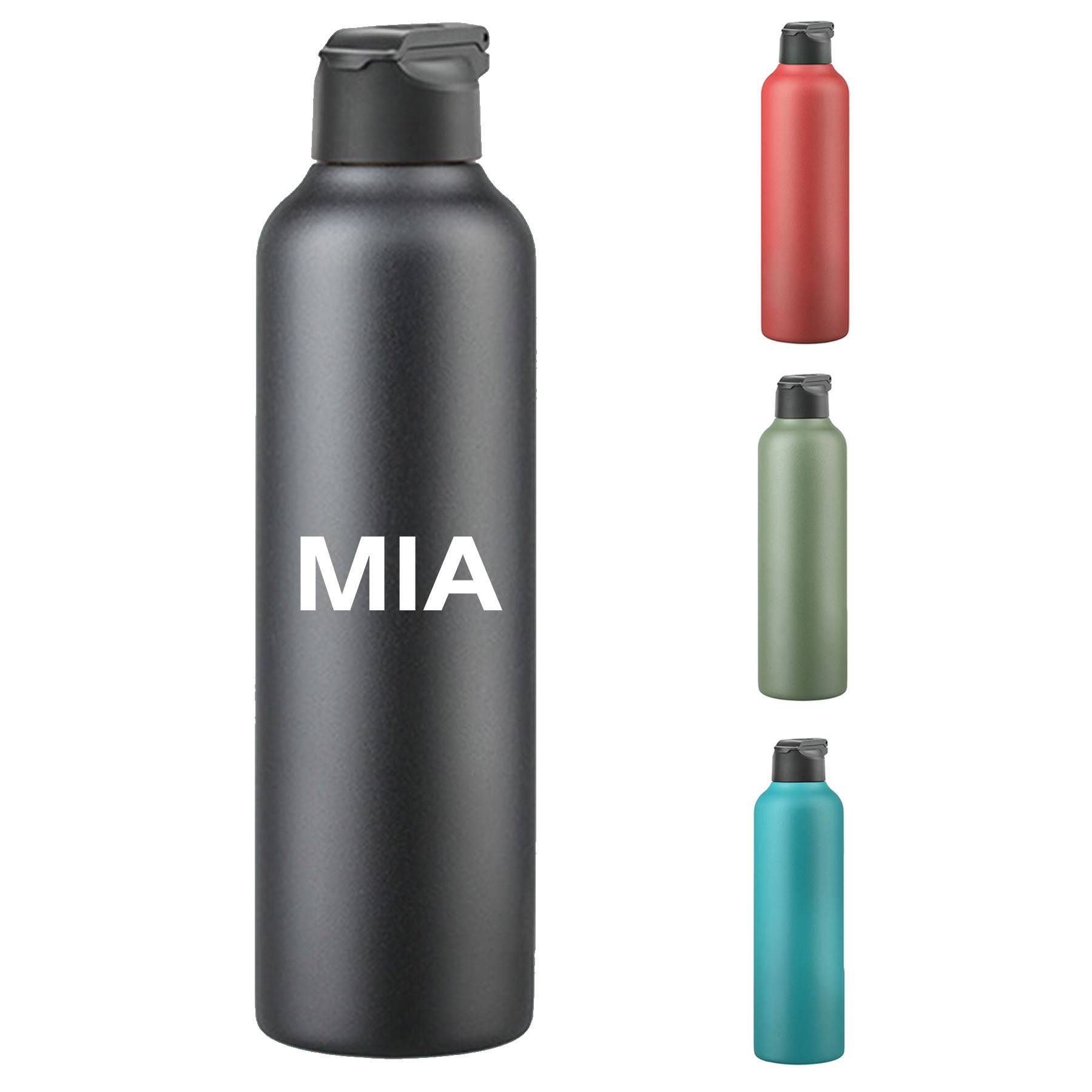 33oz stainless steel portable riding car water bottle