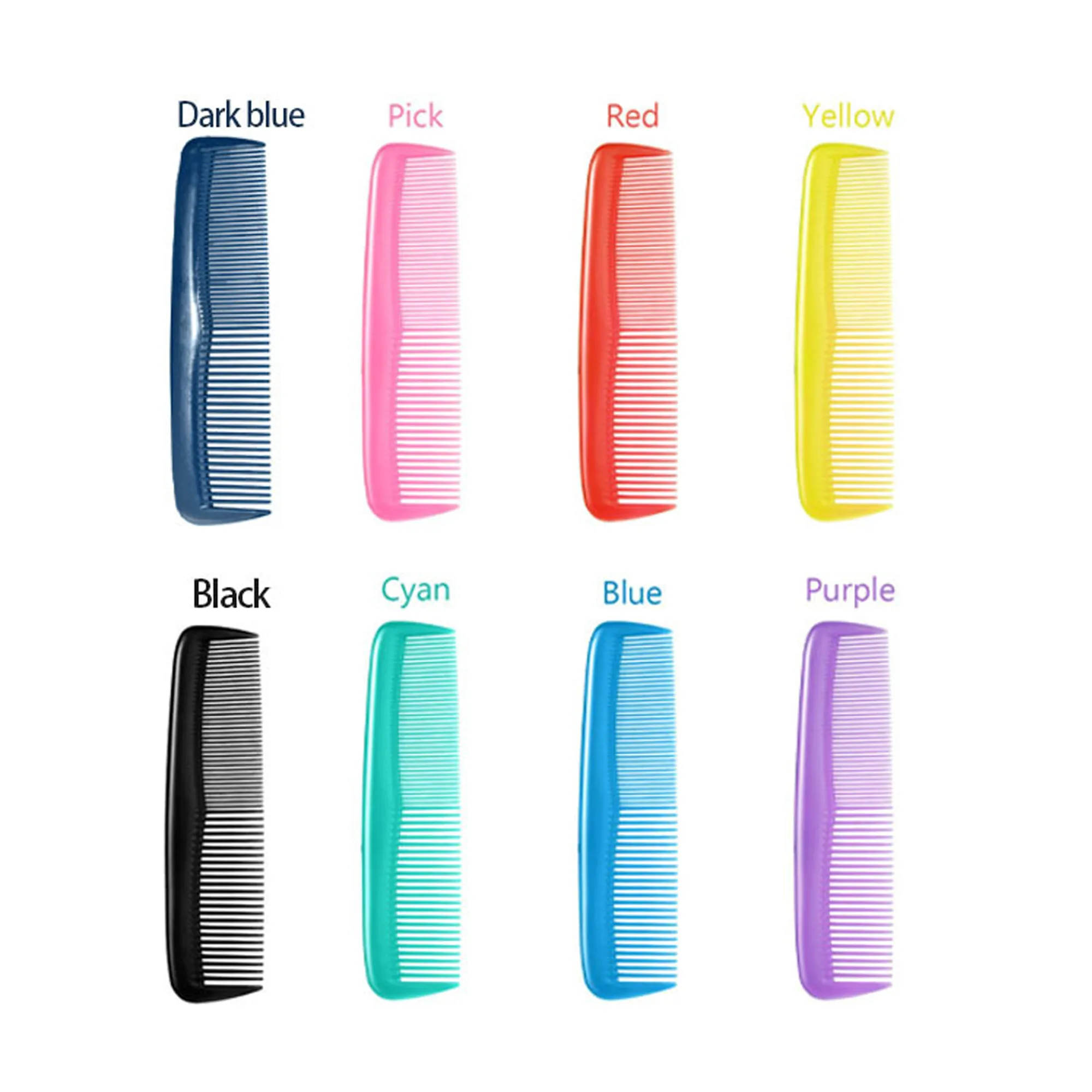 Colorful Hair Combs For Kids Women Men Fine Dressing 13
