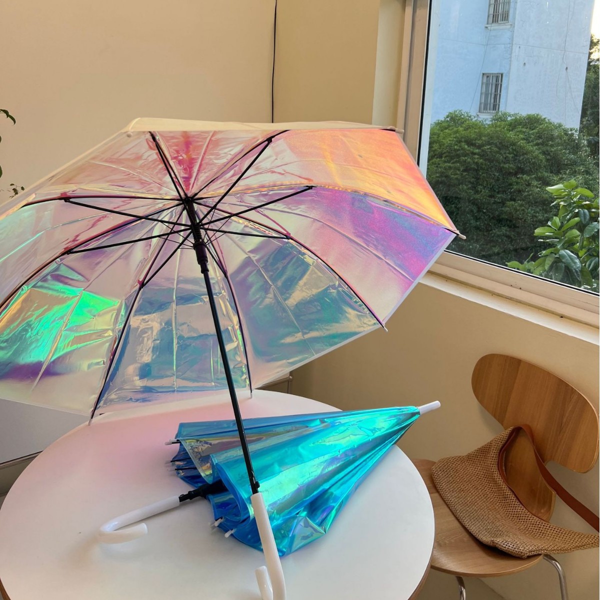 Holographic Clear Umbrella 3