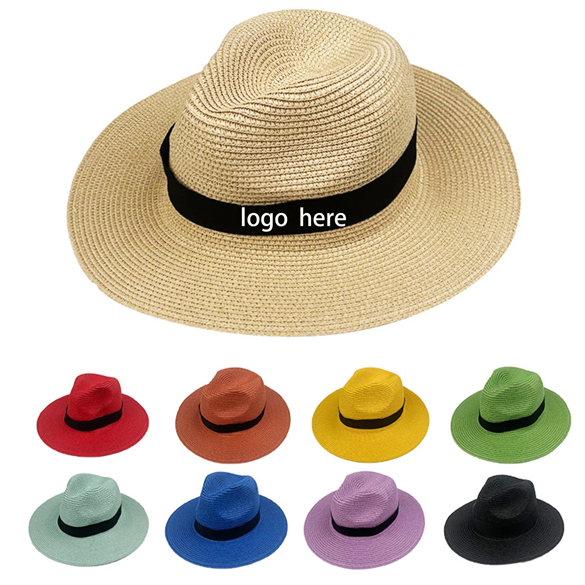 Unisex Travel Straw Hat 2