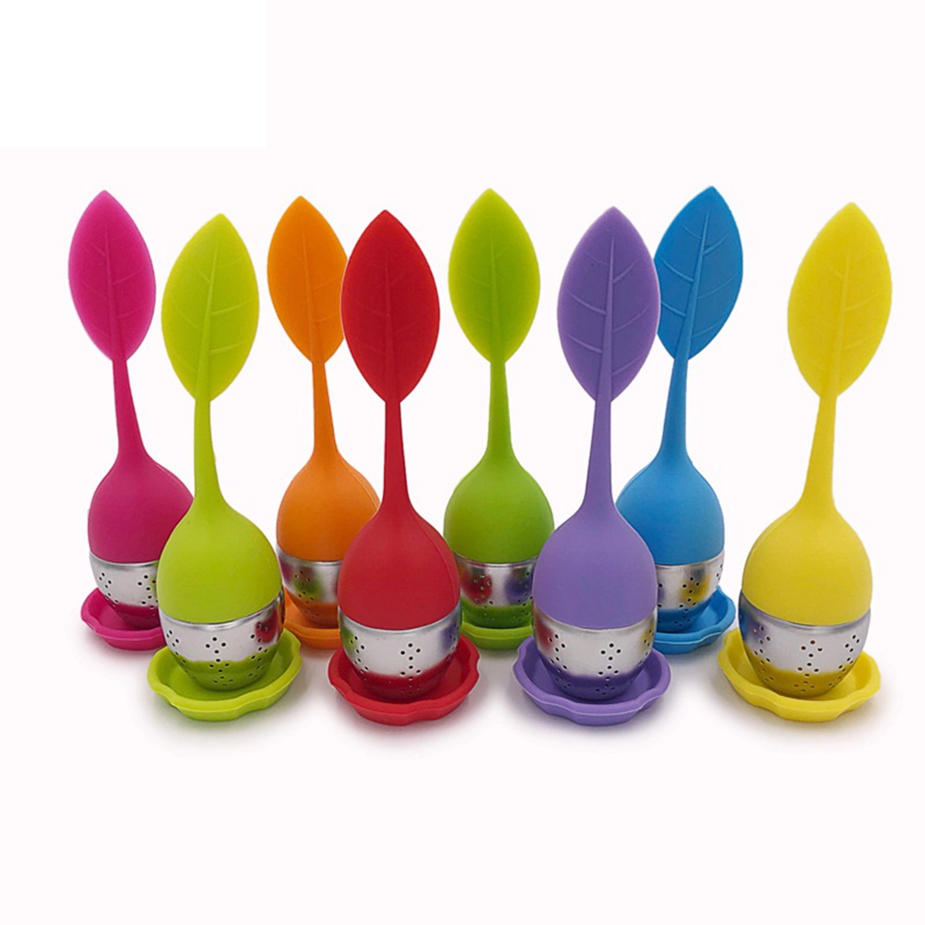 Leaf shape silicone Tea infuser 11