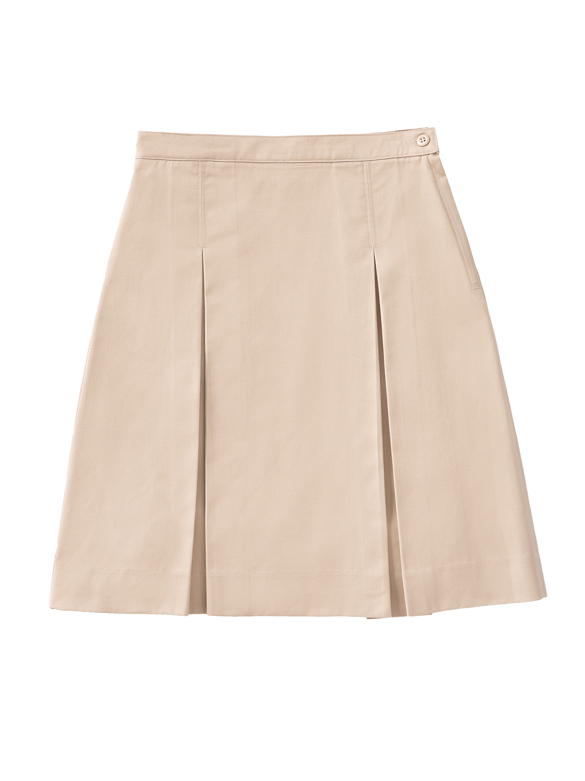 Classroom Uniforms - Girls' Longer Length Kick Pleat Skirt 2