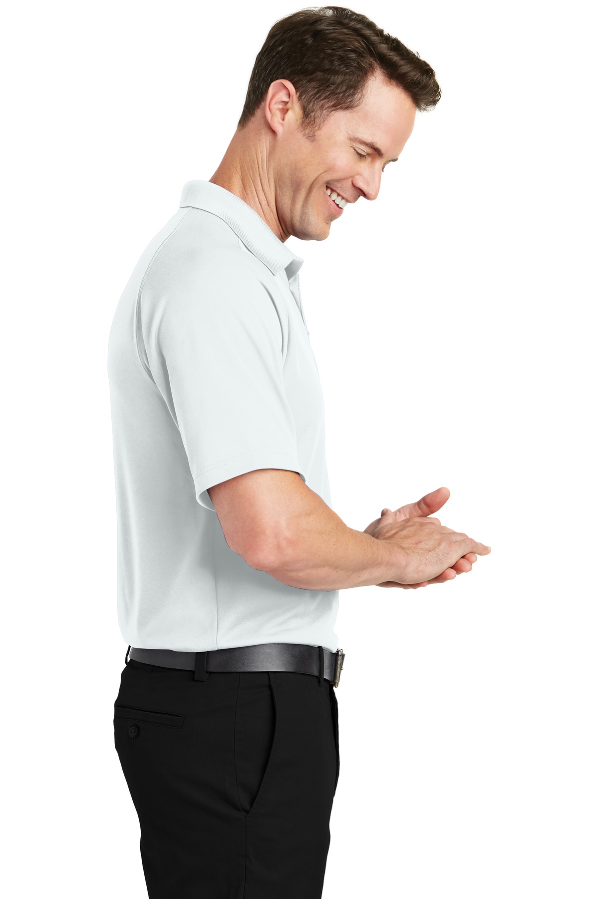 Sport-Tek Dry Zone Raglan Polo. T475 8