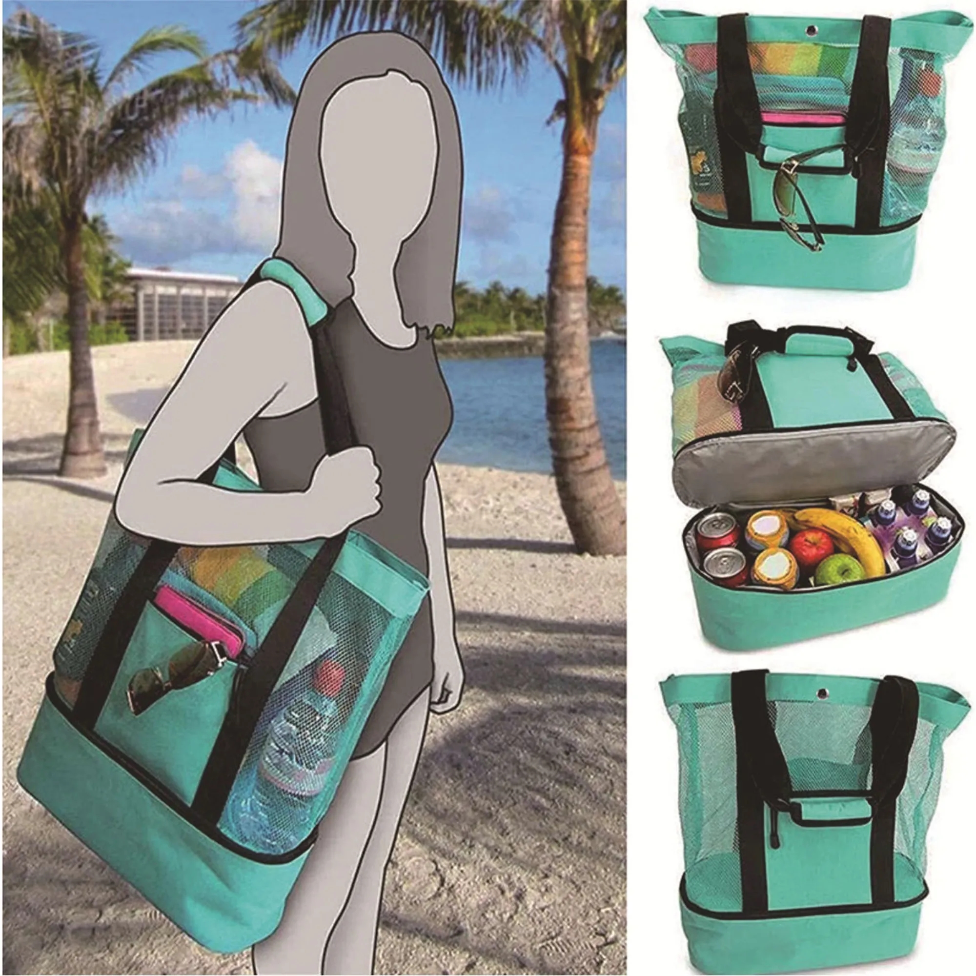 Thermal Insulated Portable Double Layer Bag 9