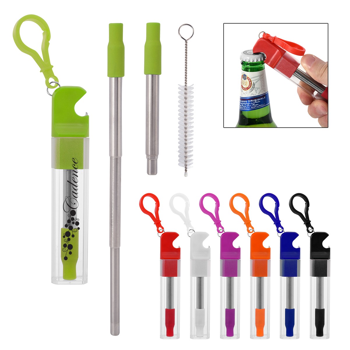Straw Kit With Bottle Opener 1