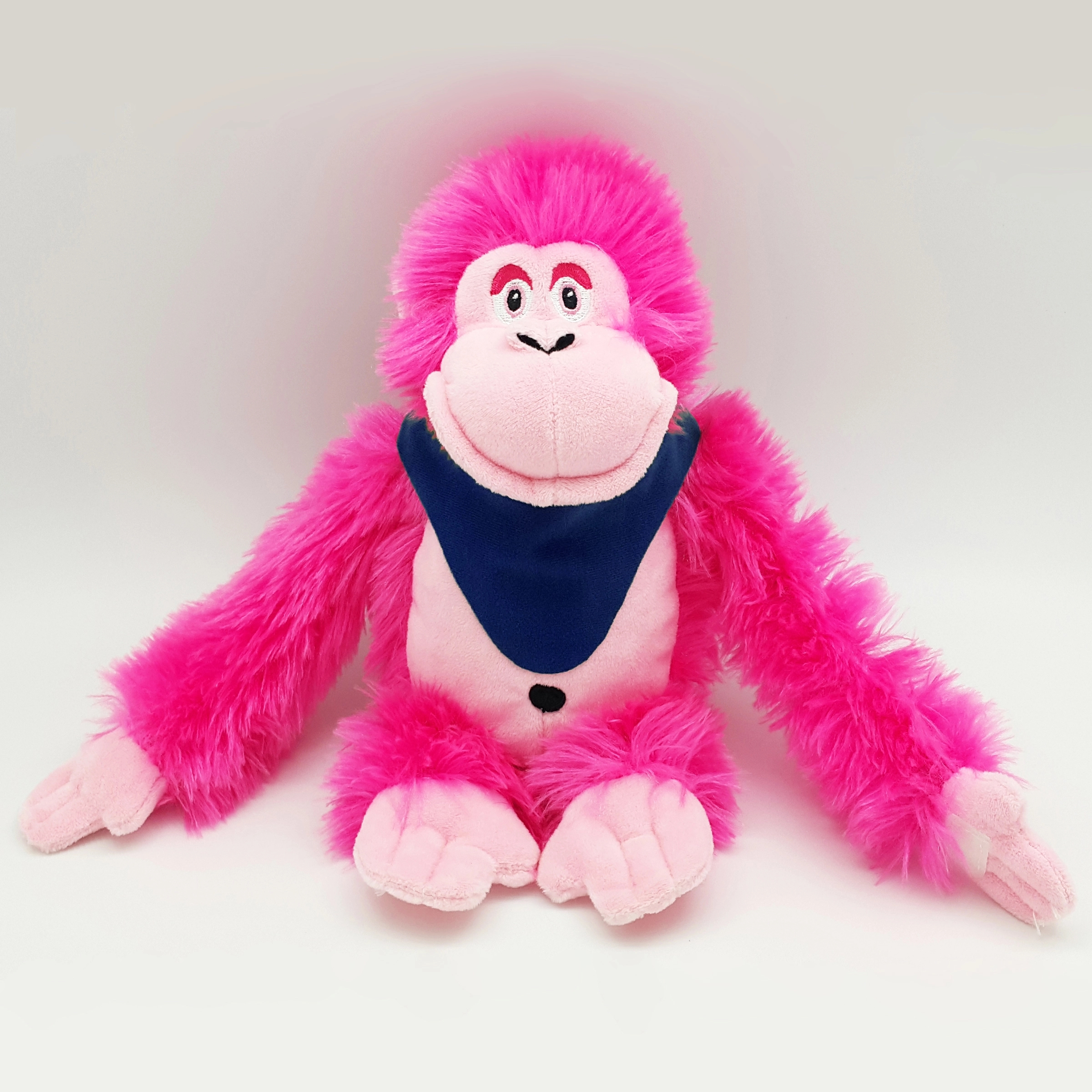 11" Bright Color Hot Pink Gorilla 16