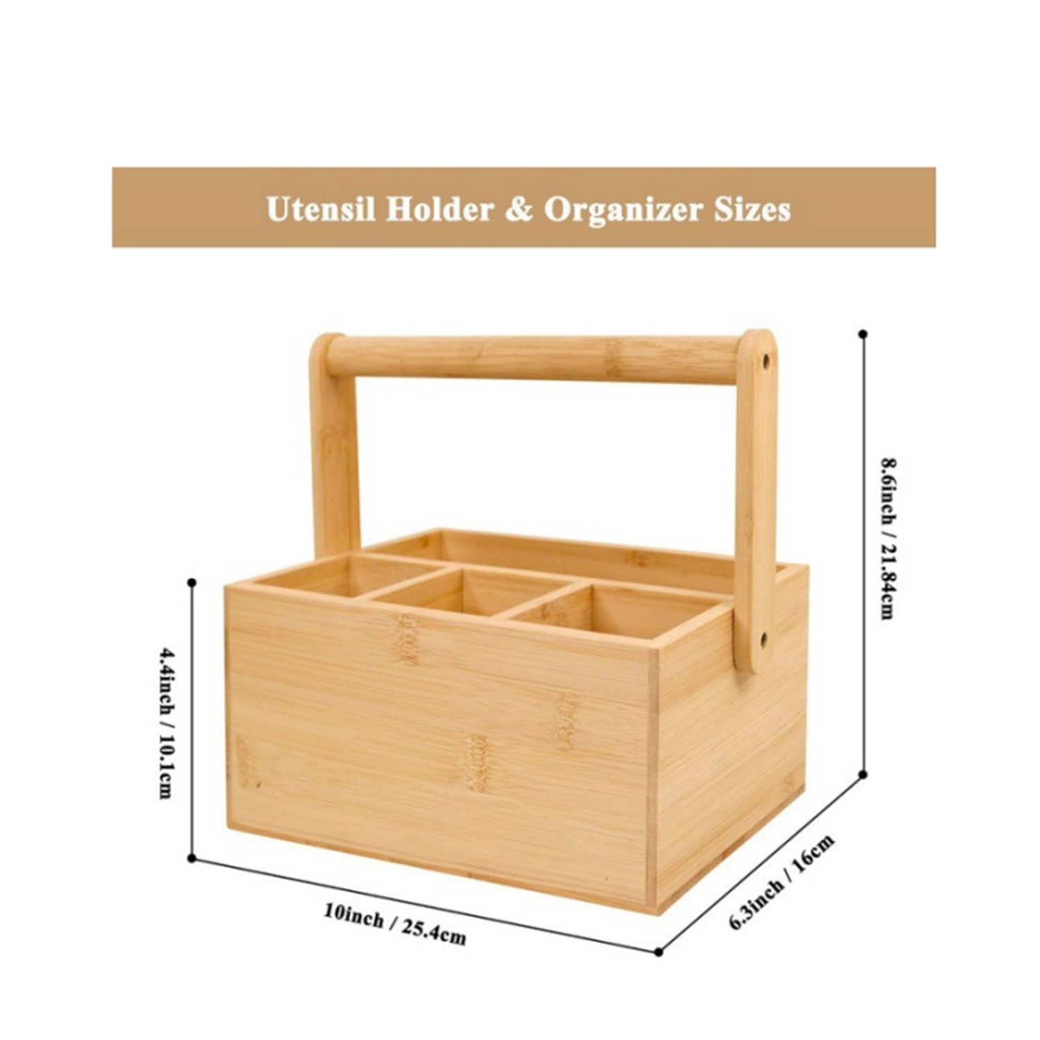 Portable Wooden Basket 4