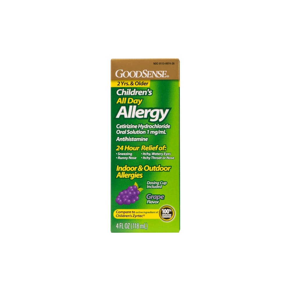 Children's All Day Allergy Relief - Grape 4 oz 2