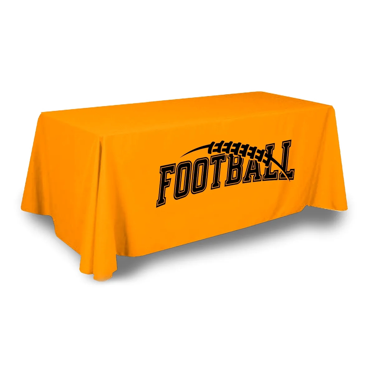105" x 39" Custom Plastic Rectangular Table Cover 1