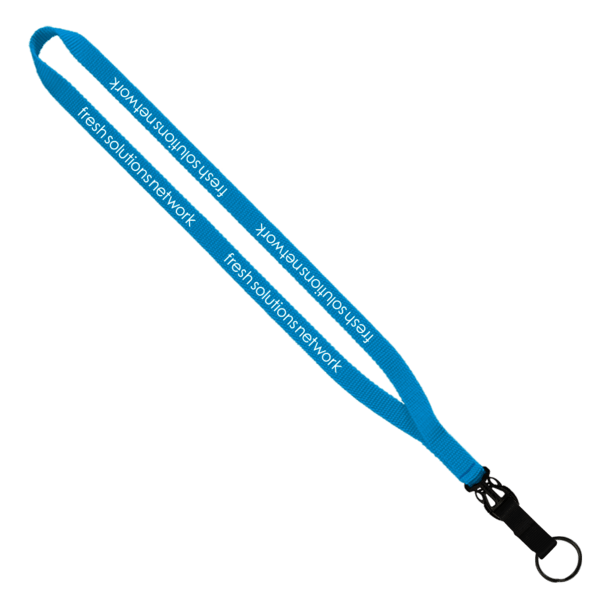 1/2" Smooth Nylon Slide Release Lanyard 54