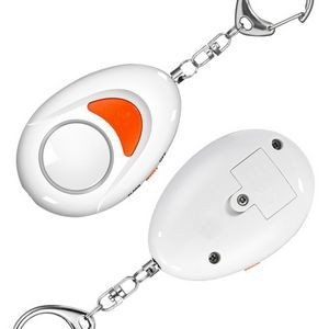 Egg Shaped Safety Alarm With Flashlight 120DB Panic Sound 17